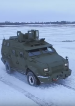 "Богдан" представив бронеавтомобіль "Барс-8" (відео)