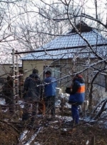 Військові показали Новолуганське після обстрілу (фото)