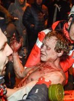 За попередніми даними, сьогодні в Києві було вбито більше 60 протестувальників