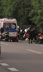 Кількість загиблих українців в автокатастрофі у Польщі зросла до 6 осіб (фото, відео)