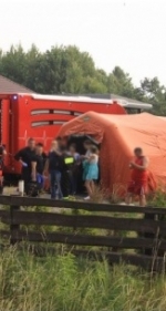 З місця автокатастрофи в Польщі українців евакуювали гелікоптери (фото, відео)