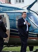 В Ужгороді було помічено гелікоптер Януковича