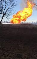 Пожежу на газопроводі біля Красногорівки, що сталася через обстріл, загасили