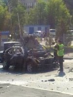 У Києві загинув керівник спецназу ГУР від вибуху автомобіля (відео)