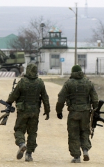 Російські військові замінували дамбу поблизу населеного пункту Рюмшине у Криму та висувають ультиматум в Євпаторії