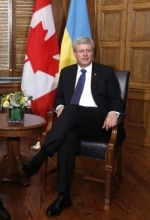 Порошенко зустрівся із прем’єр-міністром Канади