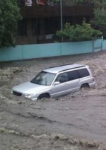 Повінь у Грузії: зливи затопили Батумі і Поті  (фото, відео)