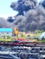 Боєприпаси евакуйовано із території, прилеглої до палаючої нафтобази