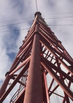 На горі Карачун закінчують монтаж телевежі (фото)