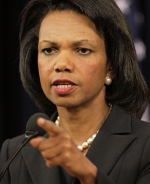 Кондоліза Райс закликає тиснути на Януковича</a>