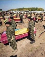 Під Запоріжжям поховали неідентифікованих українських військових (ВІДЕО)