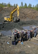 Рівненська ОДА просить Нацгвардію зупинити видобуток бурштину