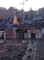 До Києва підтягнулись активісти і тітушки (фото)