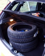 Міліція затримує водіїв за шини у багажниках