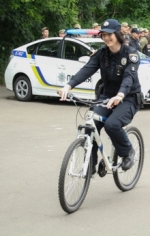 В Одесі запрацювали велополіцейські (фото)