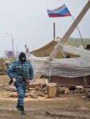 На Чонгарі ще залишаються російські силовики