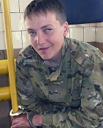 У мережі з'явилось відео перших хвилин Савченко у полоні (ВІДЕО)