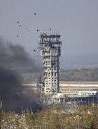 Аеророзвідка показала коригування вогню по позиціях противника біля Донецького аеропорту (відео)