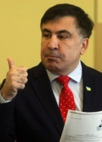 Саакашвілі перевірився і став на військовий облік у Києві (фото)