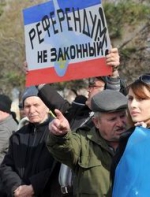 Маріонетки Кремля накрутили 96,77% голосів за приєднання Криму до Росії