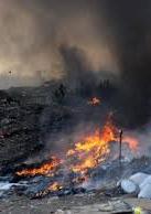 У Миколаєві горить сміттєзвалище (відео)