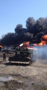 На нафтобазі під Києвом пролунав ще один вибух (фото)