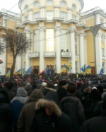 Вінничани почали штурмувати ОДА (фото)