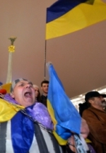 Українці на Майдані вимагають відставки Януковича