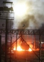 На Харківщині підірвали цистерну з паливом для військових