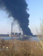 Бойовики вчергове обстріляли Вуглегірську ТЕС (ФОТО)