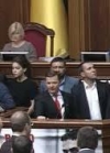 Радикали заблокували трибуну Верховної Ради