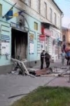 Вибух в офісі "Свободи" в Сумах - правоохоронці теракт заперечують (фото, відео)