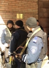 Міліція проводить обшук у штабі Національної гвардії (фото, відео)