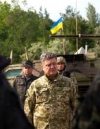Порошенко у зоні АТО розпорядився припинити вогонь на тиждень